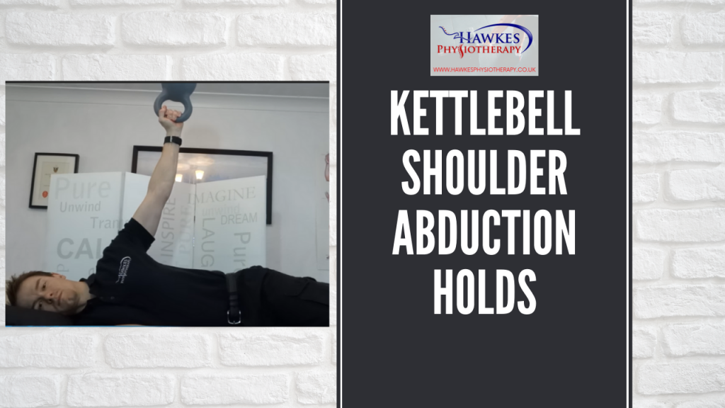 Kettlebell shoulder abduction holds