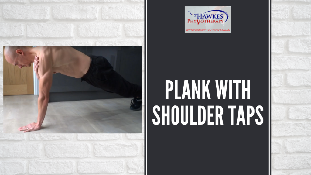Plank with shoulder taps