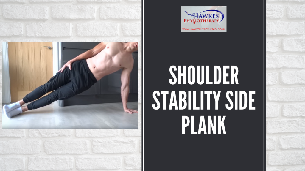 Shoulder stability side plank