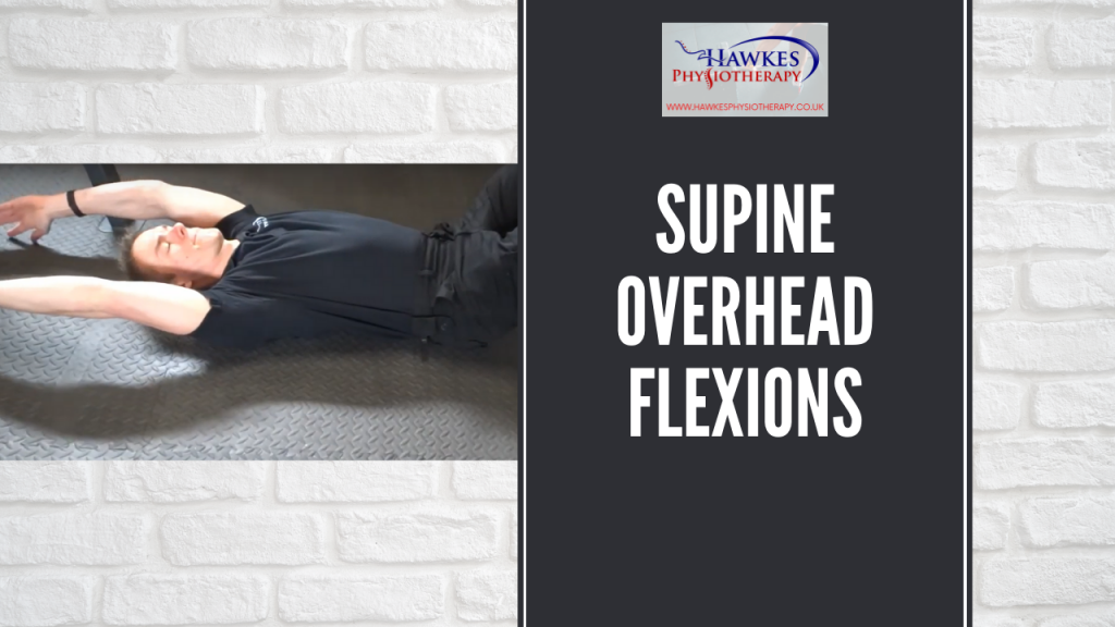 Supine overhead flexions
