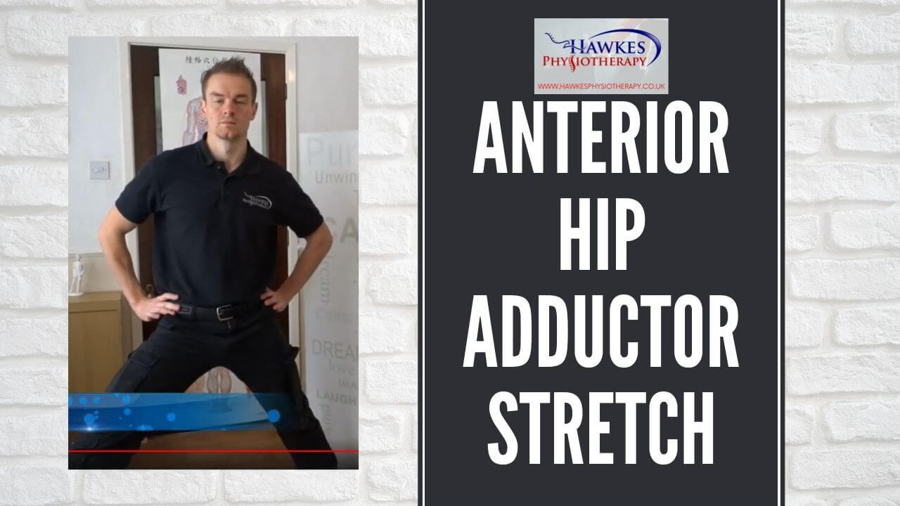 Anterior Hip adductor stretch - Hawkes Physiotherapy