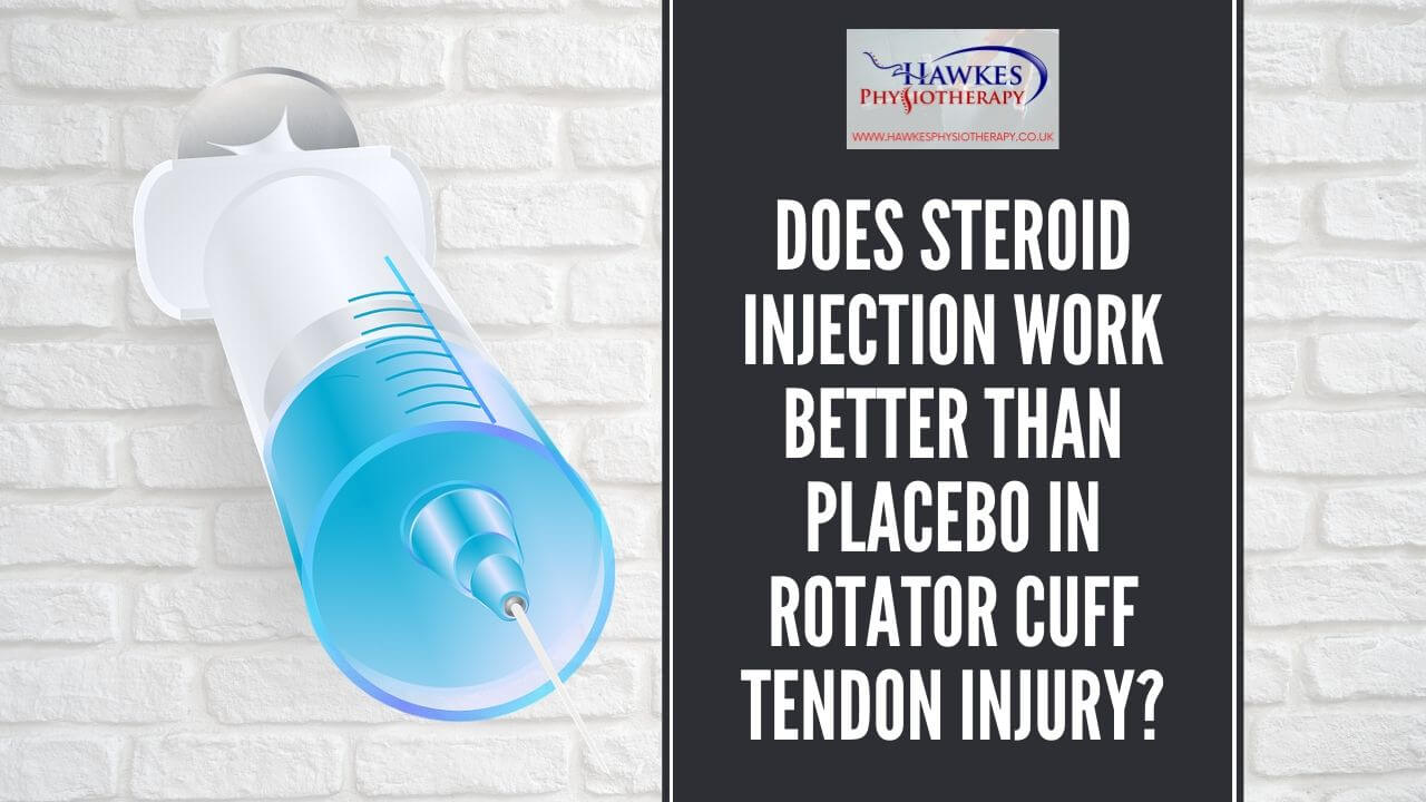 Does steroid injection work better than placebo in Rotator cuff injury?