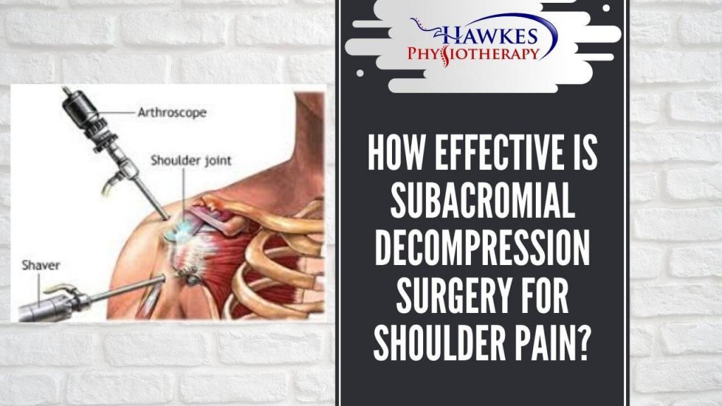 How effective is Subacromial decompression surgery for shoulder pain?