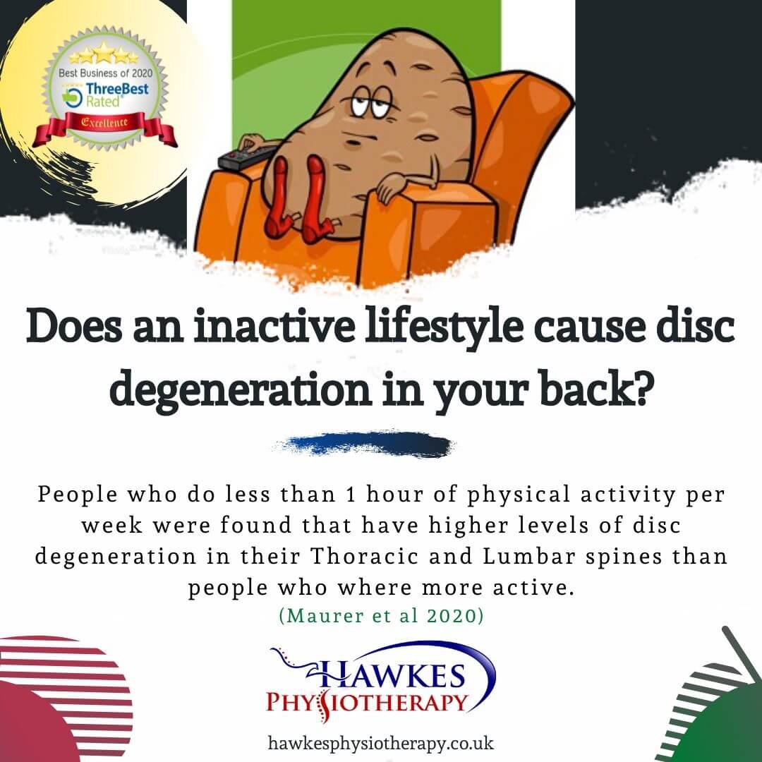 Reduce Inactivity What causes and doesn't cause back pain?