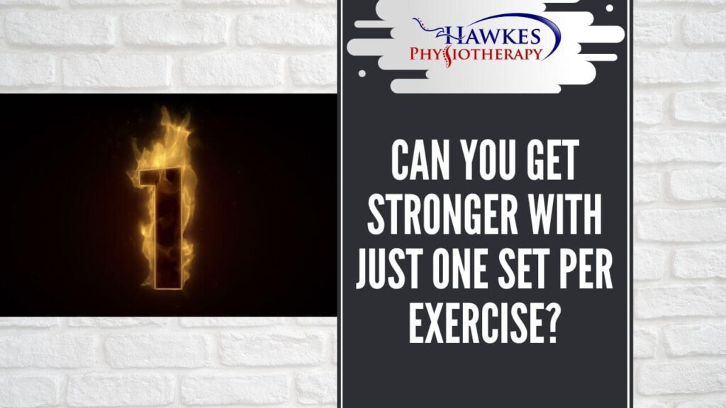 Can you get stronger with just one set per exercise?