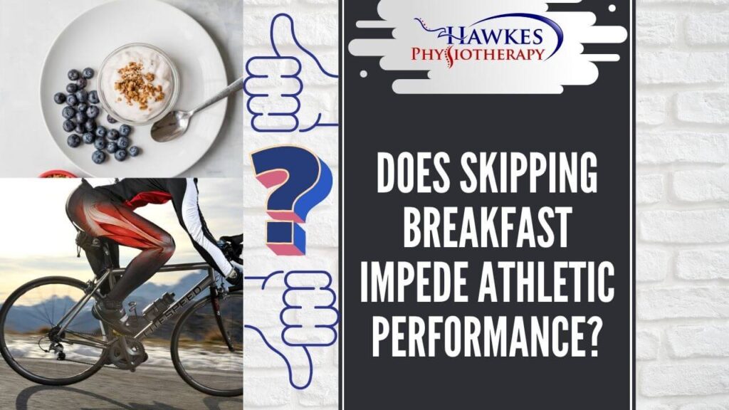Does skipping breakfast impede athletic performance?